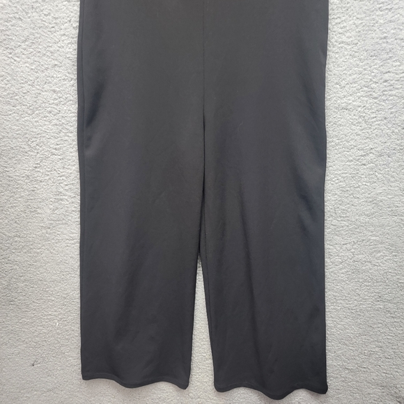 Lulus Enticing Endeavors Black Jumpsuit Womens Size XL Square Neckline Wide Leg - Picture 9 of 16